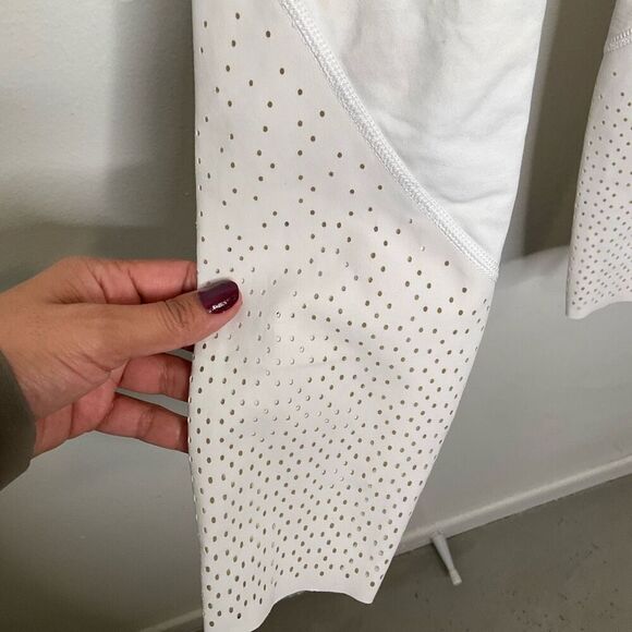 Lululemon High Rise Perforated Leggings - Picture 3 of 5